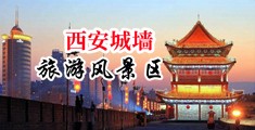 美女操大逼操大逼中国陕西-西安城墙旅游风景区